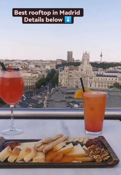 Best Rooftop And Cocktails In Madrid