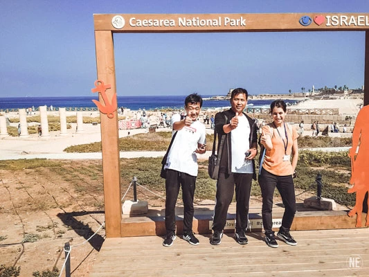 National Park Caesarea Say Hi 1