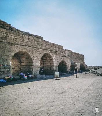 National Park Caesarea Beach Aqudoct